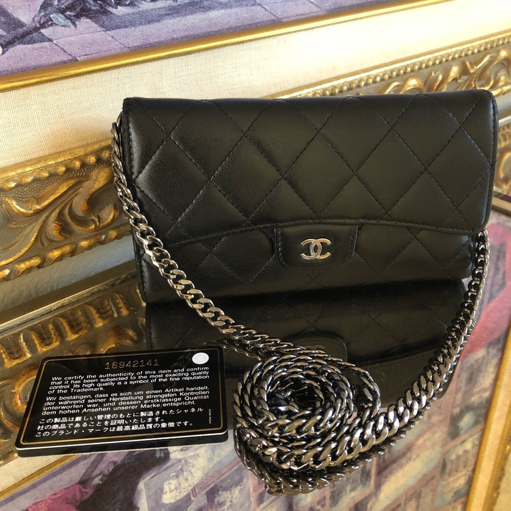 Chanel Long Flap Large Wallet